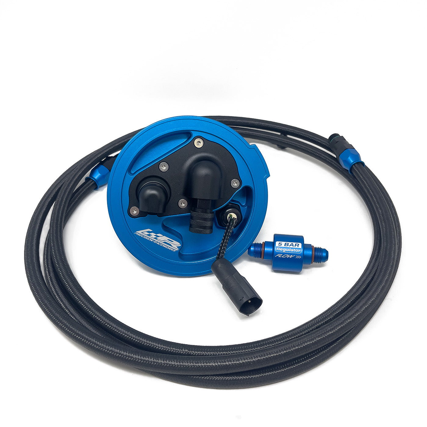 E9x / E8x In-Tank Fuel Filter & Regulator (V2) with Lines & 5-Bar Regulator