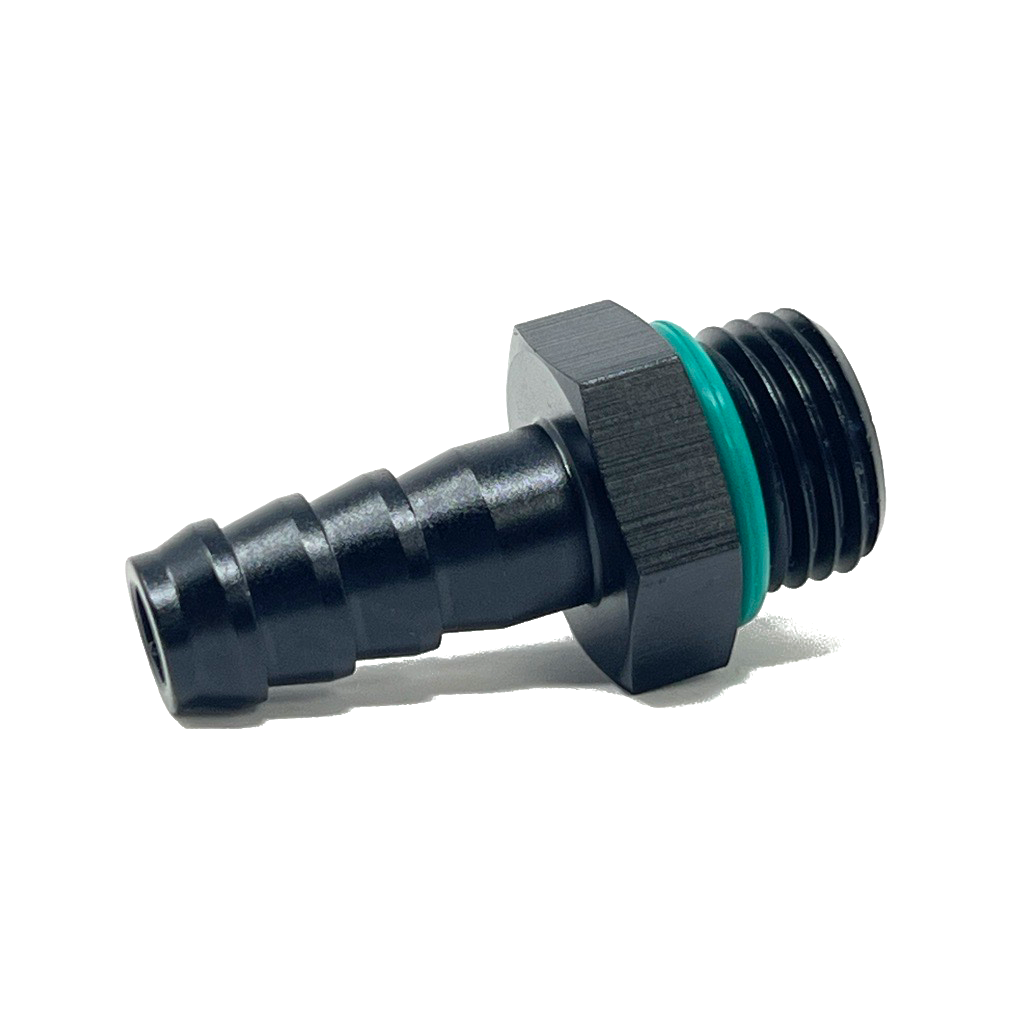 6AN Flare to 5/16 Hose Barb Fuel Line Fitting Adapter 6AN Flare to 5/16 Hose Barb Fuel Line Fitting Adapter
