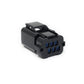 6 Pin 90 Degree Bulkhead Connector