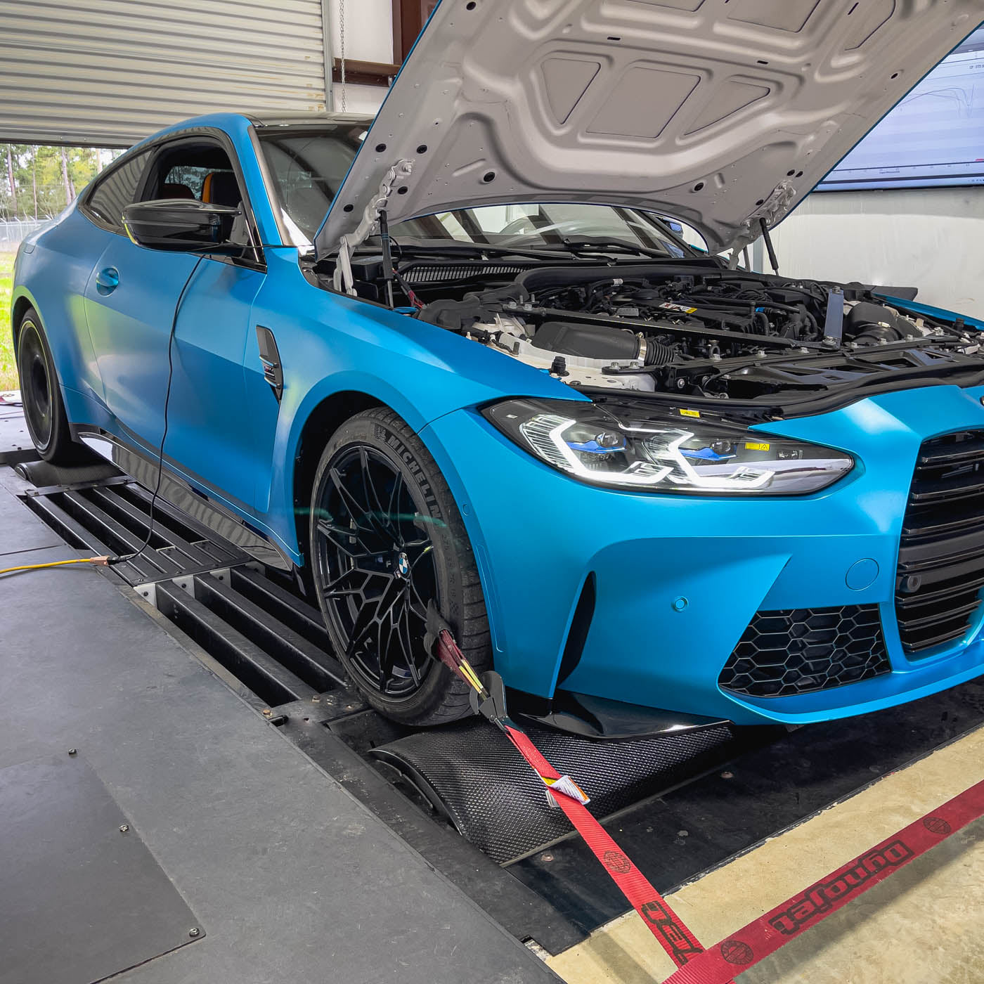 BMW M4 on Dyno
