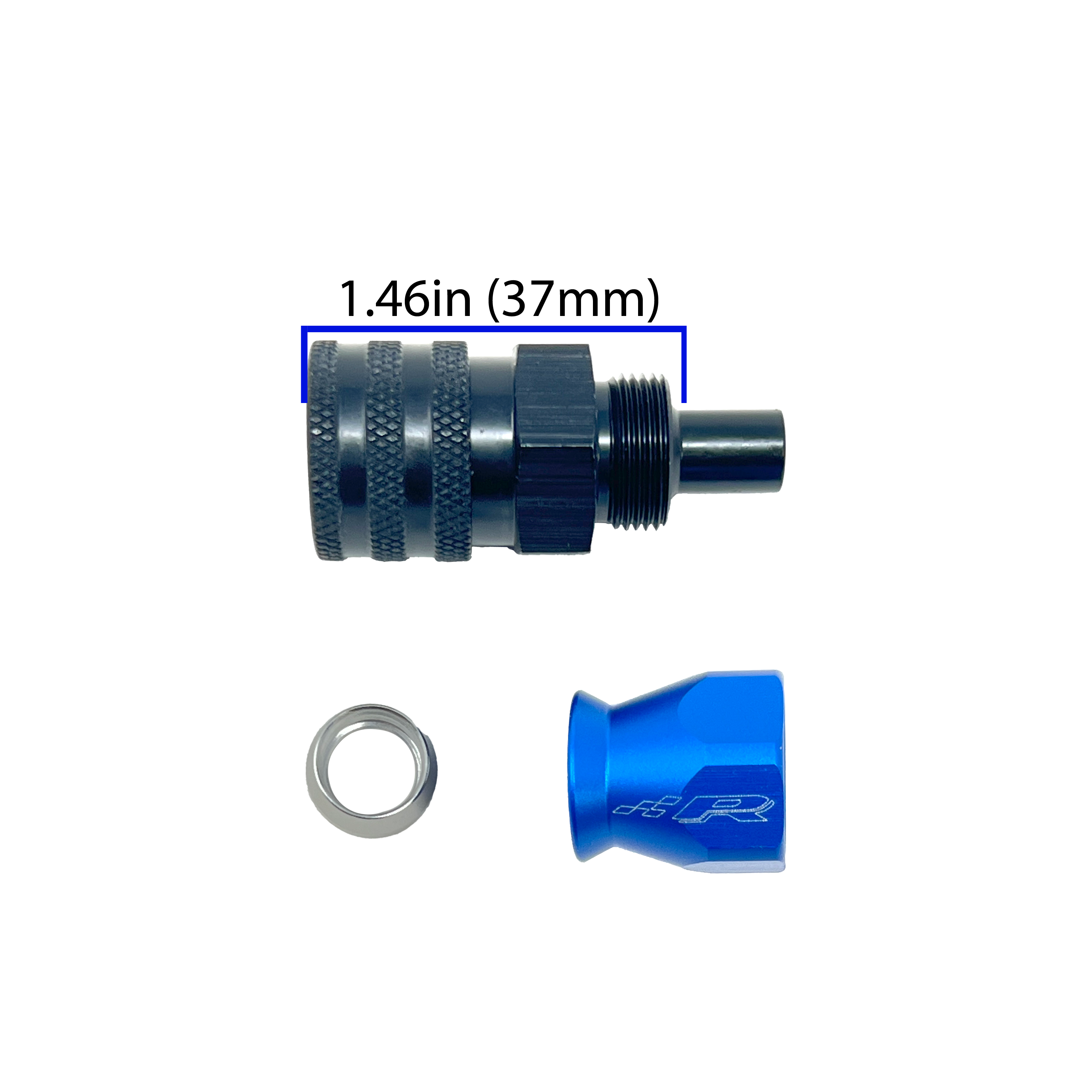 AN6 PTFE to 3/8" Female Quick Connect