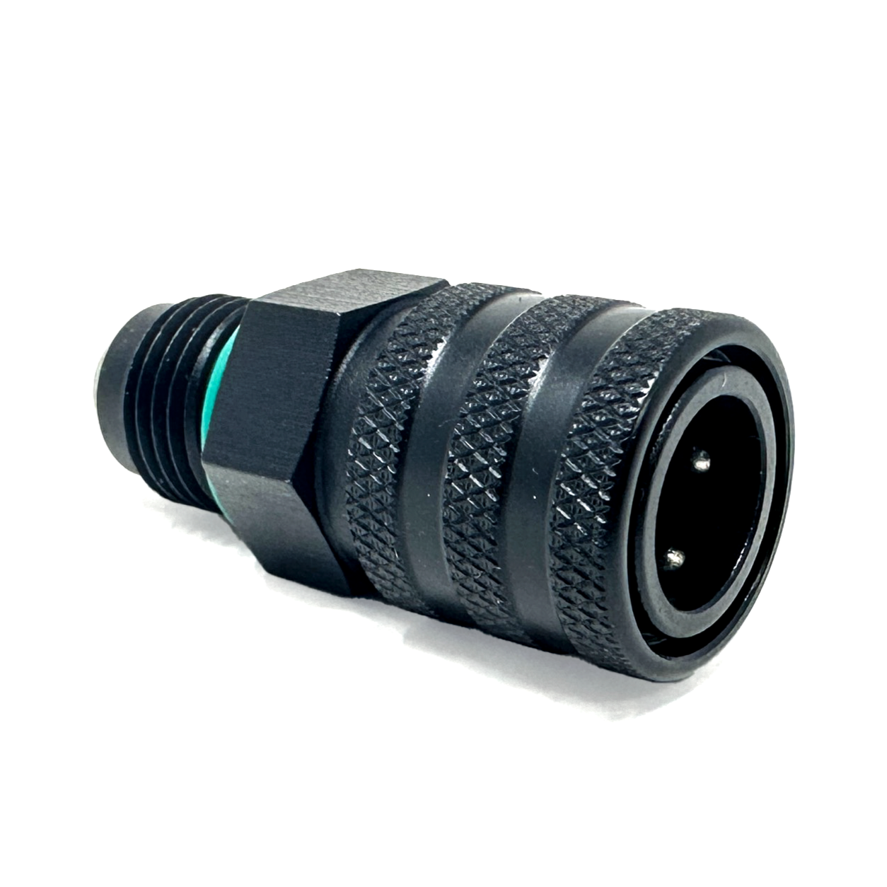 AN6 Male Flare/ORB to 5/16" (7.89mm) Female Quick Connect