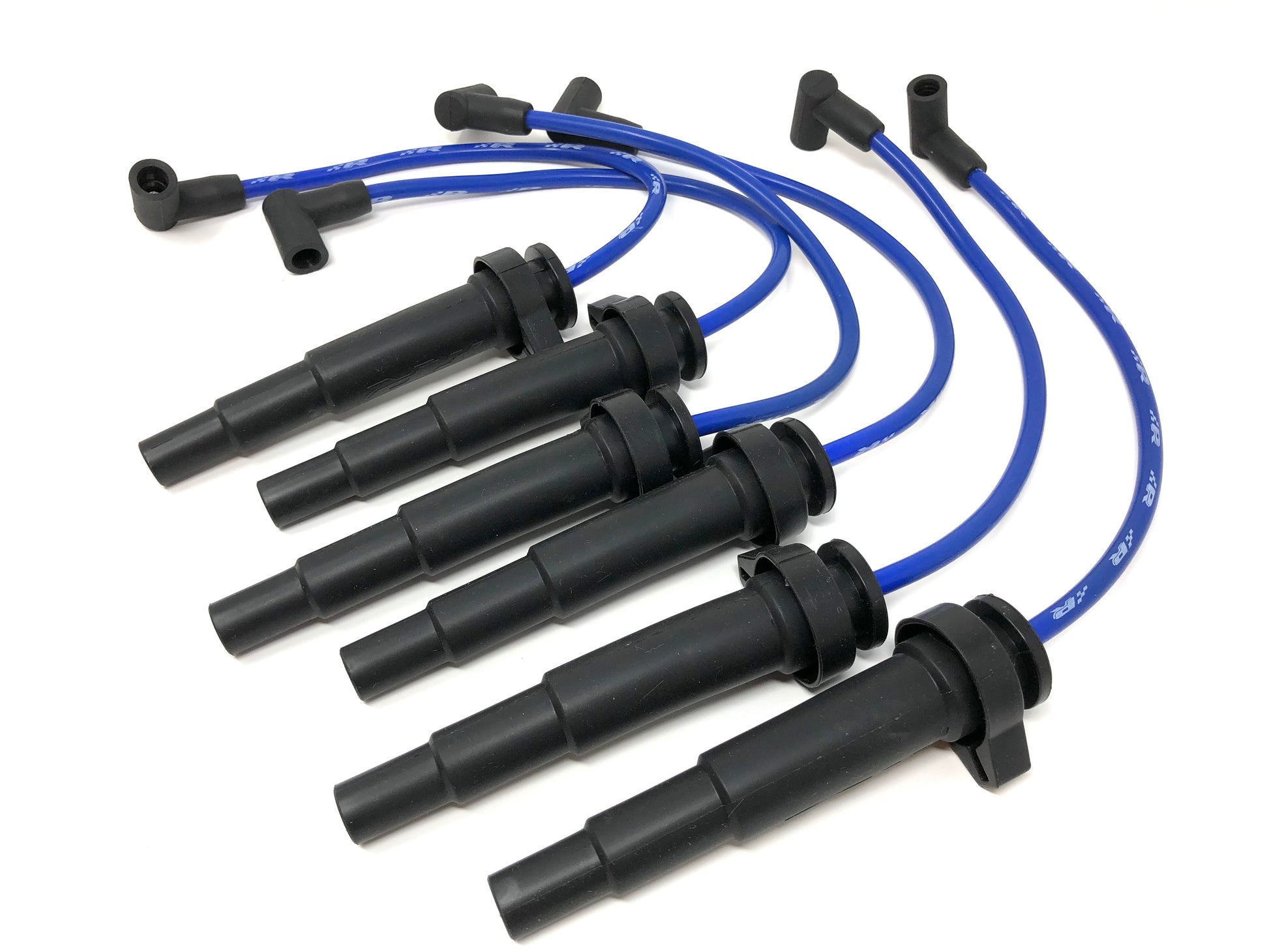 BMW N55 Replacement Spark Plug Wires - Blue & Black